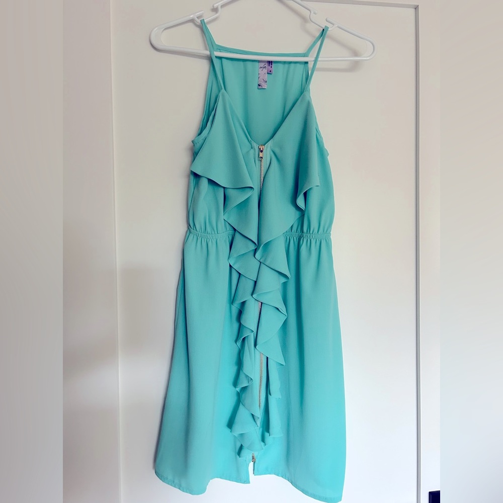 Aqua dress